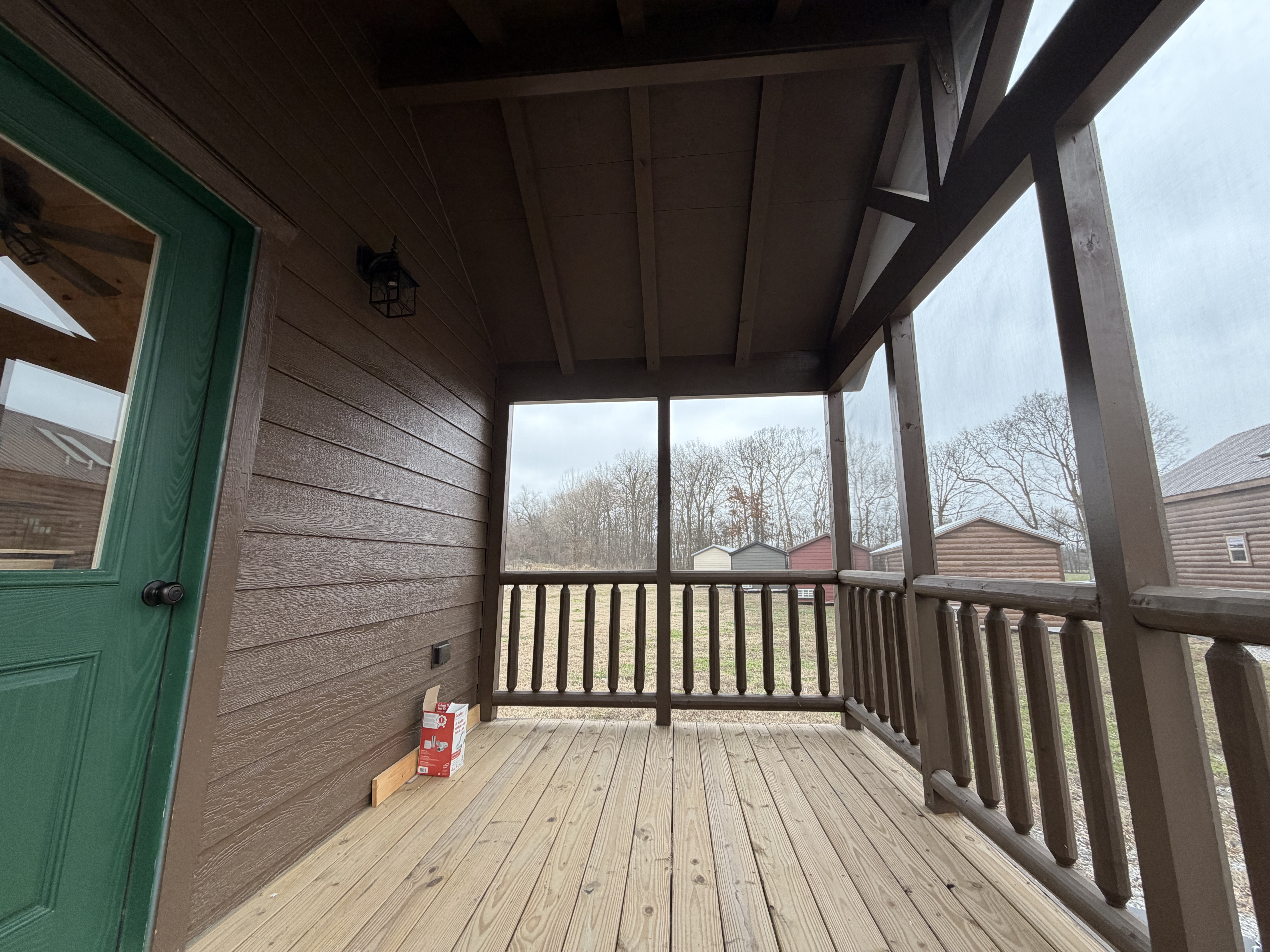 Screened in Front Porch